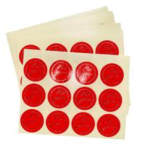 120pcs/lot Cute Red For you bronzing garland round self-adhesive sealing  Label Stickers Gift Bag Candy Box Decorate 2024 - buy cheap