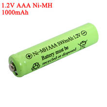 AAA 1.2v NI-Mh Batteries 1000mAh Rechargeable ni mh Battery 1.2V Ni-Mh aaa For Electric remote Control car Toy RC ues 2024 - buy cheap
