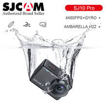 SJCAM SJ10 Pro Supersmooth GYRO Stabilization WiFi Remote Action Camera H22 Chipset 4K/60FPS EIS Ultra HD Extreme Sports Cameras 2024 - buy cheap