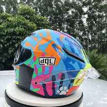 Motorcycle Helmet Full Face Carbon Fibre paint Cascos De Moto Woman Capacete 