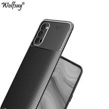 Para oppo reno 4 4g caso amortecedor de fibra carbono à prova choque silicone capa para oppo reno 4 4pro caso para oppo reno 4 reno4 4g 6.4" 2024 - compre barato