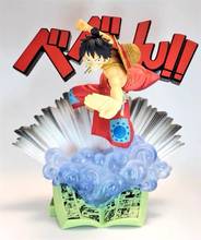 In Stock Original Banpresto One Piece Jump Luffy PVC Action Figure Model 2024 - buy cheap