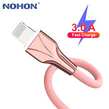 1M 2M 3M Plating Data USB Cable For iPhone 6 s 6s 7 8 Plus 11 Pro Xs Max XR X 5 5s Fast Charging Charger Original Long Wire Cord 2024 - buy cheap