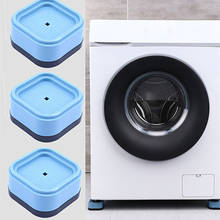 Descascador de borracha para máquina de lavar, 4 unidades, suporte de máquina de lavar anti-vibração, panos para uso doméstico 2024 - compre barato