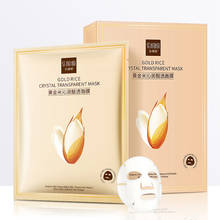 Gold Rice face mask Oil-control Hidden Facemask Moisturizing Shrink Pores Skin Care Wholesale   Anti-Aging  Whitening 2024 - buy cheap