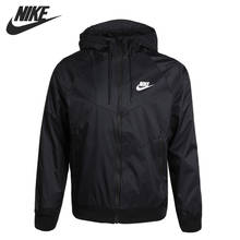 NIKE-chaqueta deportiva para hombre, ropa deportiva con capucha, M NSW WR JKT, novedad, Original 2024 - compra barato