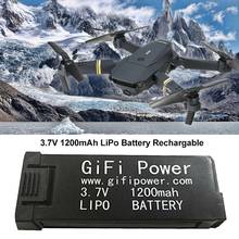 Bateria de lipo de potência e58, 1200mah, 3.7v, 1200mah, substituição eletrônica para jy019 s168 e58 m68 2024 - compre barato