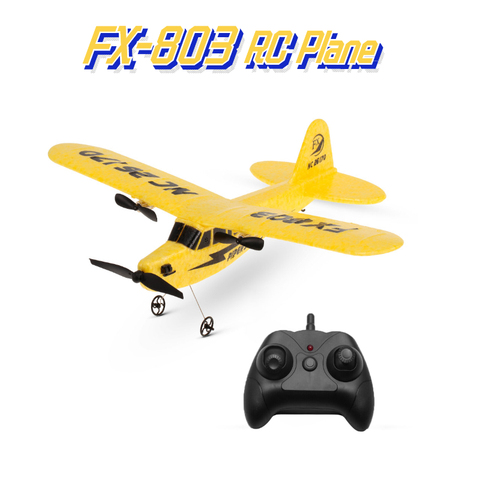 Buy New Fx 803 2 4g 2ch 340mm Wingspan Foam Rc Plane Radio Remote Control Glider Planes Fixed Wing Epp Rc Airplane Aircraft Rtf Toy In The Online Store Baby S Toy Store At