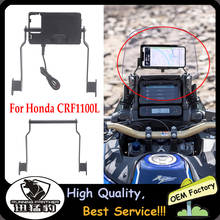 For HONDA CRF 1100L Africa Twin Adventure sports CRF1100L Motorcycle Stand Holder Phone GPS Navigaton Bracket USB CRF 1100 L 2024 - buy cheap