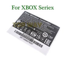 Pegatinas adhesivas negras de 100 piezas, pegatinas para XBOX Series S X, controlador de pegatina trasera para XBOX Series S X 2024 - compra barato