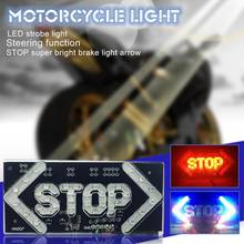 12v luz led de advertência para moto, acessórios para pisca-pisca de moto, lâmpada indicadora de freio, seta de direção 2024 - compre barato