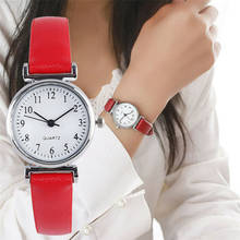 Женские часы с кожаным ремешком, аналоговые кварцевые наручные часы, классические ретро модные повседневные женские часы, Relogio Feminino Montre Femme 2024 - купить недорого