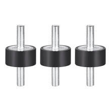 Uxcell-soportes de goma de 30x15mm, aisladores de vibración, M8 x 23mm con tachuelas, 3 unidades 2024 - compra barato