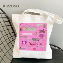 Y2k shopping bag cotton grocery reusable shopper bolsas de tela shopping bag bolsas ecologicas net reusable tote sac toile 2024 - buy cheap