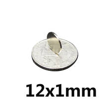 20~500pcs 12x1 Thin Circular Powerful Magnets 12mmx1mm Neodymium Disc Magnet 12x1mm Permanent NdFeB Magnets 12*1  small magnet 2024 - buy cheap