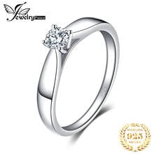 JewelryPalace обручальное кольцо 925 Серебряные кольца для женщин с солитерами юбилей обручальное кольцо серебро 925 ювелирные изделия 2024 - купить недорого