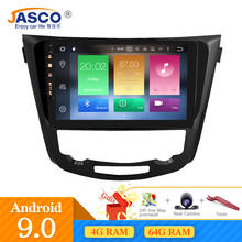 Radio con GPS para coche, reproductor Multimedia con Android 9,0, ocho núcleos, estéreo, Audio de coche, para Nissan Qashqai x-trail 9,1 + 2014, 2017 2024 - compra barato