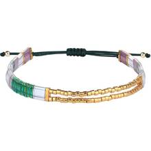 KELITCH New 2022 Women Bracelet Square Anibracelet Colgante Mujer Friendship Charm Handmade TILA Beads Bracelets 2024 - buy cheap