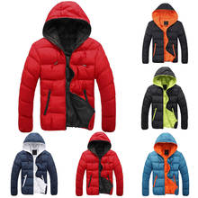 Winter Jacket Hooded Coat For Men Thick Warm Winter Jacket Men Windproof Parka Winter Jacket Hooded Jacket Men Windproof Parka 2024 - buy cheap
