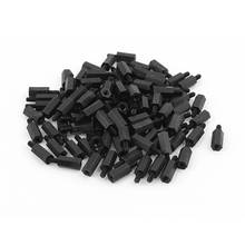 100pcs M3 12mm+6mm Nylon Spacer Hex Stand-Off Pillar for Motherboard 2024 - buy cheap