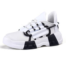 2019 novo verão sapatos masculinos tendência casual esportes placa de borracha malha selvagem velho ins maré sapatos 2024 - compre barato