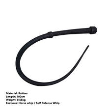 Self-Defense Rubber Whip Handmade Whip Hard Whip Riding Whip Horse Riding Whip Outdoor Foldable Whip EDC Elastic Tool 2024 - buy cheap