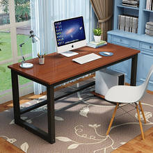Бесплатная доставка 100*50 см Деревянный прочный компьютерный стол для ноутбука стол для домашнего офиса Рабочий стол 2024 - купить недорого
