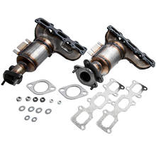 1 Pair for Ford Lincoln Exhaust Manifold w/ Catalytic Converter Gasket & Hardware 2024 - buy cheap