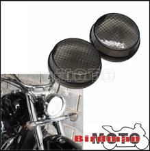 Luz intermitente para motocicleta, lente de humo de 2,75 pulgadas, cubierta de señal de giro para Kawasaki Vulcan 1600 Classic Nomad, todos los Cruisers Honda 2024 - compra barato