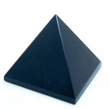 MOKAGY 100mm Natural Obsidian Quartz Stone Large Crystal Pyramid for Healing 1pc 2024 - buy cheap