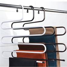 Multifunction Metal Magic Pants Hanger Space Saver Rack Jeans Scarf Tie Closet Tool Remove Slacks Quickly And Efficiently 2024 - buy cheap
