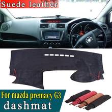 Car-styling Suede Leather Dashmat Dashboard Cover Dash Mat Carpet ForNissan Lafesta Highway STAR for Mazda 5 Premacy 2011-2019 2024 - buy cheap