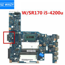 Placa base para portátil Lenovo G40-70 W8P, 90006482 W/SR170 Z40-70 ACLU1/ACLU2 i5-4200u MB 100%, probada, envío rápido 2024 - compra barato