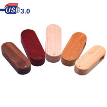 Wooden USB Pendrives 4GB 8GB 16GB 32GB 64GB 128GB USB Flash Drive Memoria Stick U Disk Rotation Saber USB 3.0 Customize LOGO 2024 - buy cheap