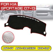 for KIA Sportage 2007 2008 2009 2010 2011 2012 2013 Car Dashboard Mat Anti-dirty Non-slip Dash Cover Mat UV Protection Shade 2024 - buy cheap