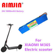 Batería especial para patinete eléctrico Xiaomi M365 Pro, paquete de 36V, 9,8ah, 10S3P, 9800mAh, novedad 2024 - compra barato