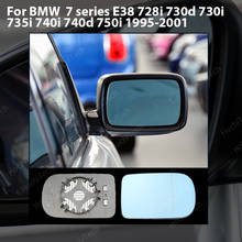 Cristal de espejo retrovisor calefactado de repuesto, izquierdo y derecho, para BMW serie 7, E38, 728i, 730d, 730i, 735i, 740i, 740d, 750i, 1995-2001, 1 ud. 2024 - compra barato