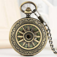 Relógio de bolso mecânico luminoso steampunk, relógio de bolso para homens e mulheres 2024 - compre barato