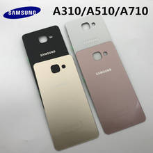 For Samsung Galaxy A3 A310 A5 A510 A7 A710 2016 Back Cover Battery Case 3D Glass Rear Housing Cover Rear Door Case Replacement 2024 - buy cheap