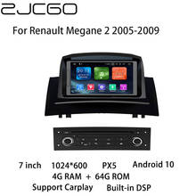 Reproductor Multimedia con GPS para coche, Radio estéreo con navegación, DVD, pantalla Android, para Renault Megane 2, años 2005 a 2009 2024 - compra barato