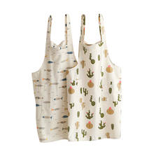 Home Kitchen Cute Apron Japanese Waterproof And Oil-proof Female ultra-thin Nordic Style Summer Apron 2024 - buy cheap