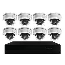 8CH H.265 + IP PoE камера NVR комплект системы наблюдения безопасности CCTV видеонаблюдения NVR комплект 2024 - купить недорого