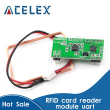 Модуль считывания ID-Карт RFID EM4100 125 кГц RDM6300 (RDM630) для Arduino 2024 - купить недорого
