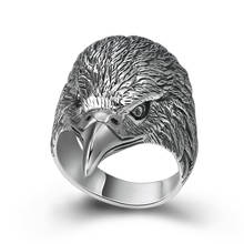 Anillos de águila para hombre, a la moda, para fiesta en motocicleta, anillos de animales Steampunk, anillos vikingos geniales, anillos de motorista, accesorios de joyería 2024 - compra barato