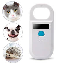 Micro scanner com leitor de identidade de animais, leitor de cartão para cães, portátil, 11785 khz, rfid, 134.2khz, recarregável com usb 2024 - compre barato