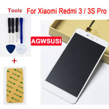 For Xiaomi Hongmi Redmi 3 3S Pro mi3 3x 3s Pro / Prime Touch Screen Digitizer Sensor Glass + LCD Display Monitor Panel Assembly 2024 - buy cheap
