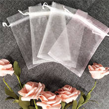 50pcs 6x8 8x11 9x14 10x15 cm Pick 19 Colors Jewelry Packaging Drawable Organza Bags,Gift Bags & Pouches,Jewelry Packing Bags 5Z 2024 - buy cheap