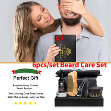 Men's Gent's Beard Grooming Kit Gift Set Perfect Care For Beard Gift Organic Beard Oil Beard Balm hot sale Styling Tool Beard 2024 - buy cheap