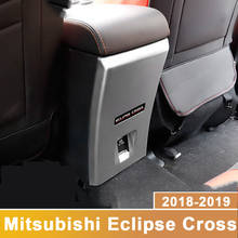 Аксессуары для Mitsubishi Eclipse Cross 2018 2019, Автомобильный задний подлокотник из АБС-пластика, защитный чехол для детей 2024 - купить недорого