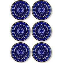 BCU STORE Escala Cake Plate 6 pcs Creative Ceramic Plate Tableware Porcelain Plate Cake Plate Dinner Plate Sets 2024 - buy cheap